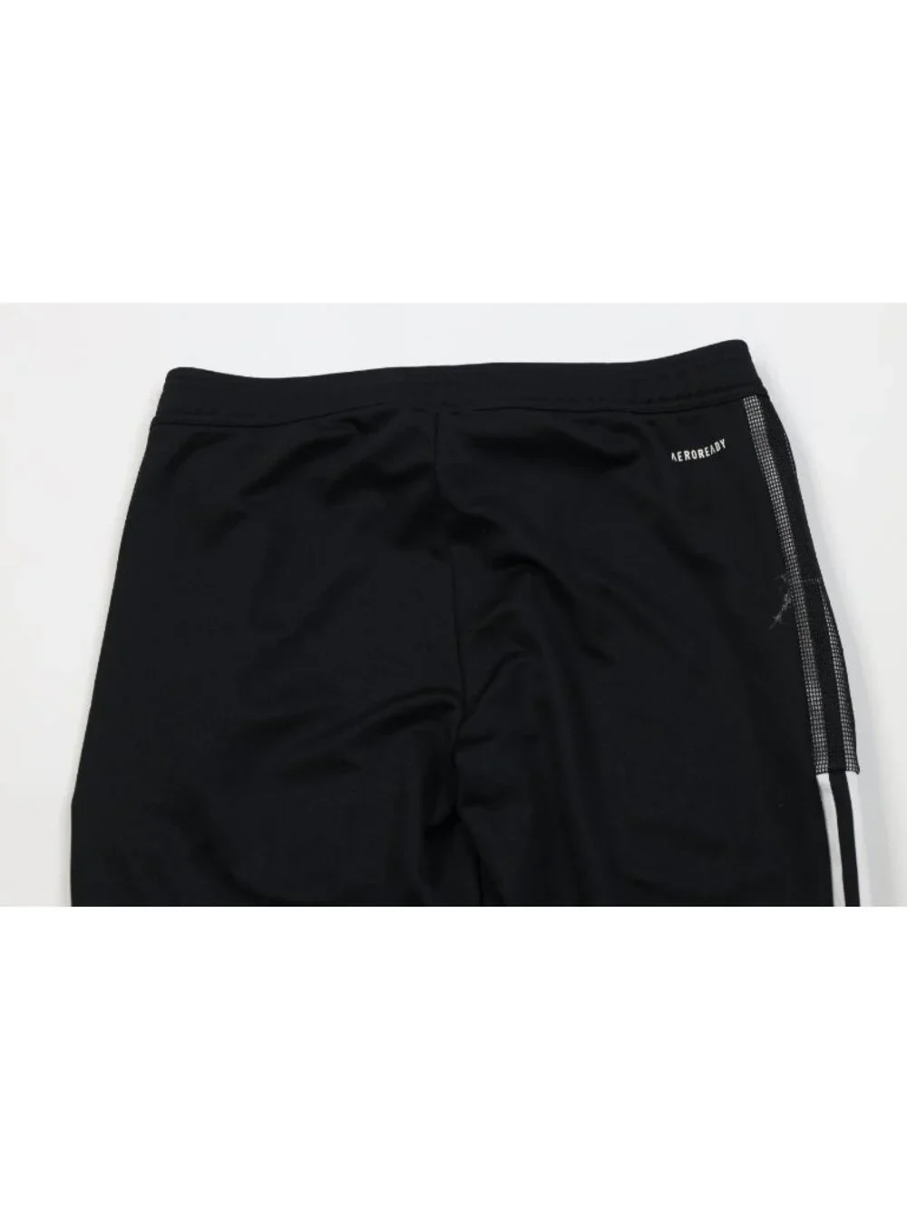 Vintage Y2K Adidas Mens Small Striped Tapered Leg Running Soccer Warm Up Pants